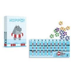 Hippo juego de cartas de Gen X Games para niños