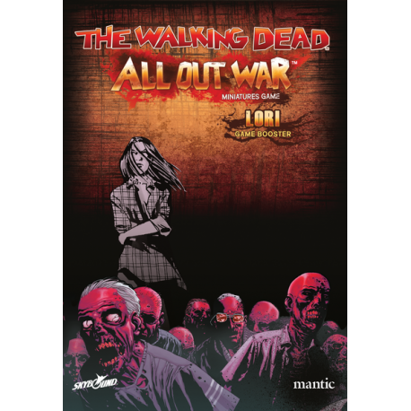 Lori character miniature game The Walking Dead: All Out War