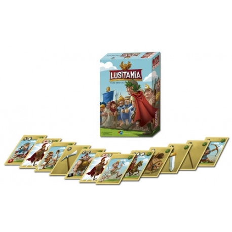 Juego de cartas de estrategia y conquista, Lusitania de Pythagora Games en múltiples idiomas