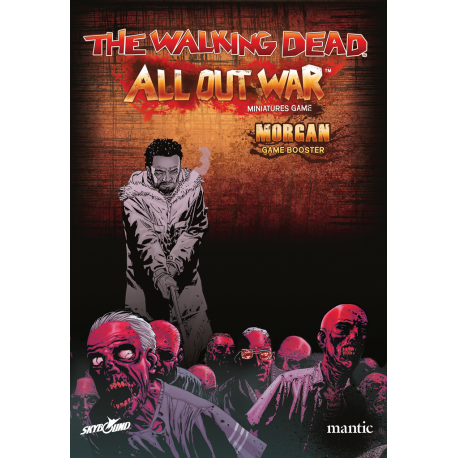 Booster Morgan character miniature game The Walking Dead: All Out War