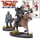 Rick on horse Booster character miniature game The Walking Dead: All Out War