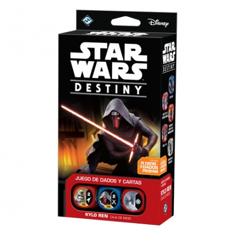 Star Wars Kylo Ren Destiny start box from Fantasy Flight Games