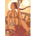 Illustrated covers Princess Leia (TM)