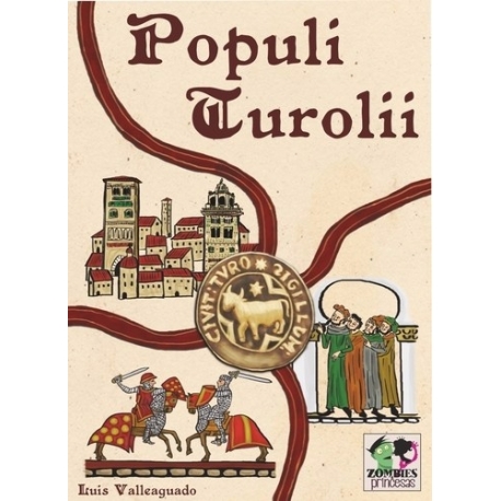 Populi Turolii is a card game based on the city of Teruel made by Zombies and Princesses
