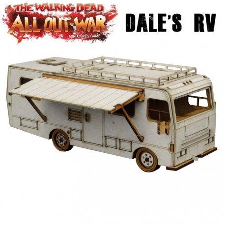 The Dale Caravan from The Walking Dead series All Out War in Spanish
