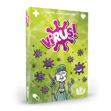Virus! juego de cartas de estrategia de Tranjis Games