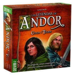 Card Game The Legends of Andor Chada and Thorn de Devir