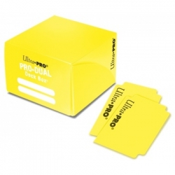 ULTRA PRO DECK BOX DUAL YELLOW