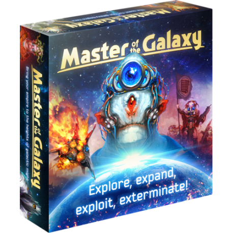 Master of the Galaxy is a fantastic board game inspired by science fiction classics