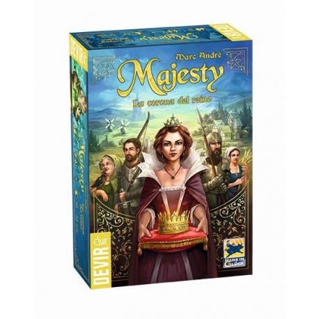 Majesty es un juego de mesa de estrategia en el que tendrás que construir tu reino