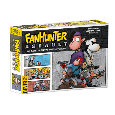 Fanhunter Assault, fast and furious card game from Devir