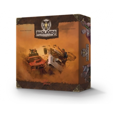 Juego de mesa de supervivencia Badlands Deluxe Edition de Jet Games Studio