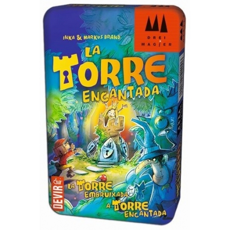 Board game The Enchanted Tower in tin from Devir