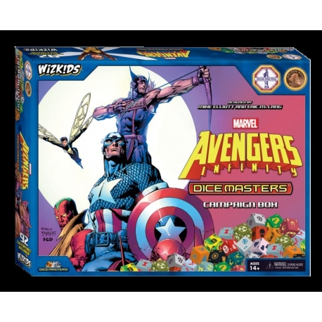 MARVEL DICE MASTERS: AVENGERS INFINITY CAMPAIGN BOX (INGLÉS)