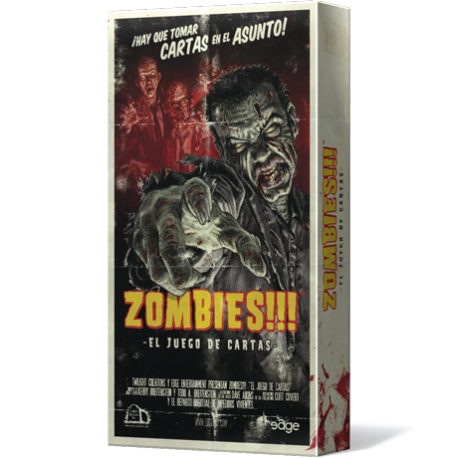 Zombies!!!: El juego de cartas de Edge Entertainment