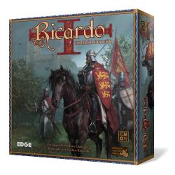 Board game Richard the Lionheart from Edge and CMON