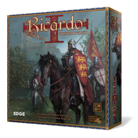 Board game Richard the Lionheart from Edge and CMON