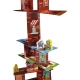 Juegos de mesa educativo de Haba en versión 3D. Rhino Hero Super Battle 3D es un juego para niños de estrategia y habilidad