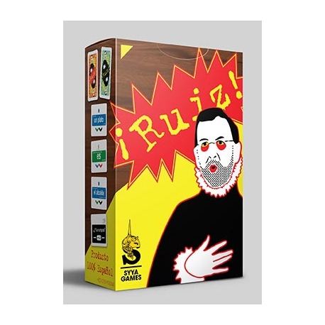 Ruiz! card game based on Mariano Rajoy from SYYA Games