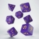 Qw Dados Classic Rpg Purple & Yellow Set (7)