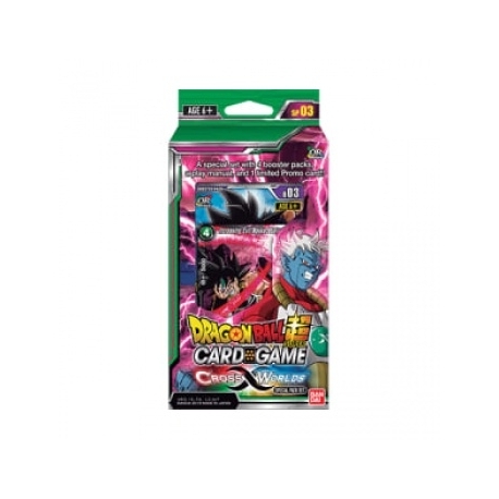 Dragon Ball Tcg Special Pack Cross Worlds (6) *Inglés*