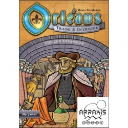 Orleans: Comercio e Intriga es la segunda gran expansión del galardonado juego Orléans.