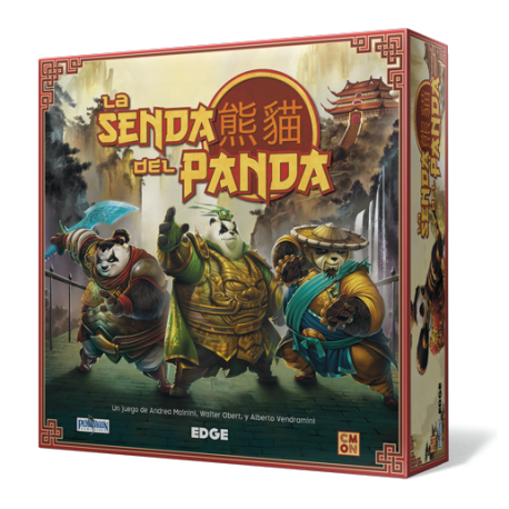 Board game The Path of the Panda by Edge Entertainment