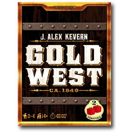 Gold West table game resource management from 2 Tomatoes Games