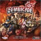 Box cover Zombicide Edge game. Zombie infested city.