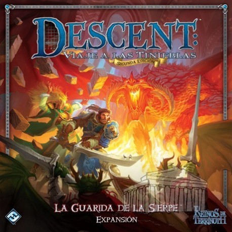 Expansión Descent, la guarida de la Sierpe para juego básico
