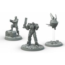FALLOUT WASTELAND WARFARE: BROTHERHOOD OF STEEL KNIGHT-CAPTAIN CADE, PALADIN DANSE (ENGLISH)