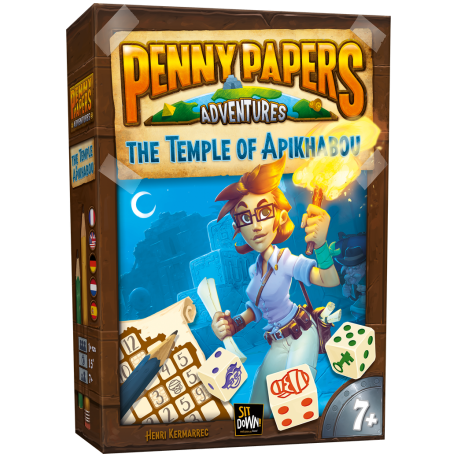 Penny Papers: The Temple of Apikhabou family game