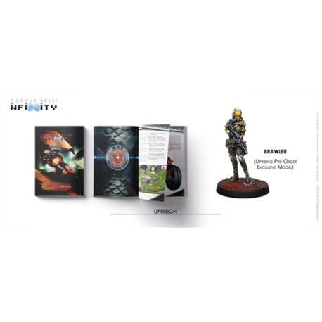 INFINITY UPRISING (ENG) + EXCLUSIVE MINIATURE BRAWLER INFINITY FROM CORVUS BELLI REF.: 285059