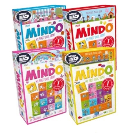 Logic card game Mindo Unicorns from Mercurio Distributions