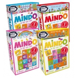 Juego de cartas de lógica Mindo Robots de Mercurio Distribuciones