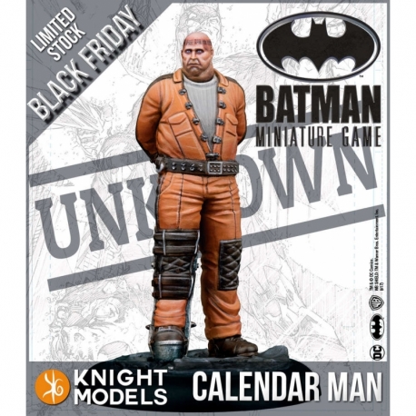 LIMITED EDITION Calendar Man KSTBF16-LIMITED ADD’L ITEMS Batman Miniature Game 