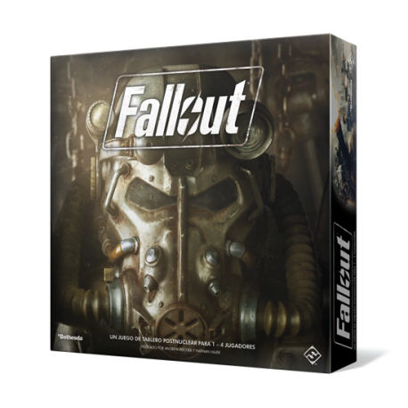 Fallout es un Juego de tablero de aventuras basado en la serie de video juegos de Bethesda Sofworks