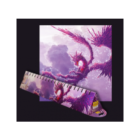 DRAGON SHIELD TAPETE RACAN CLEAR PURPLE