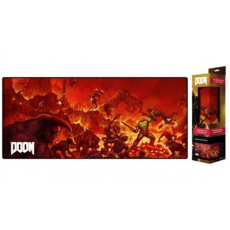 ALFOMBRILLA/TAPETE GIGANTE DOOM 80 X 35