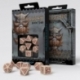 Qw Dwarven Dice Set Beige&Burgundy (7)