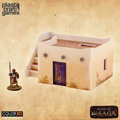Pcg: Desert Dwelling With Stairs