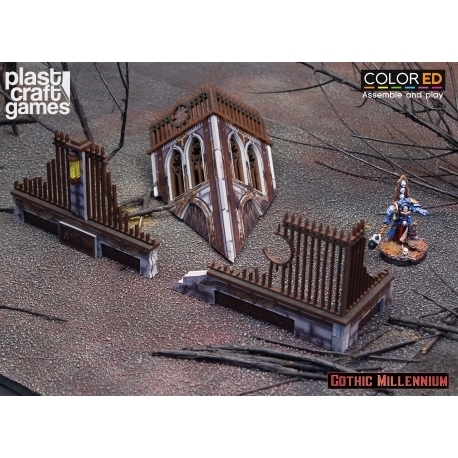 Pcg: Crumbled Town And Ruins