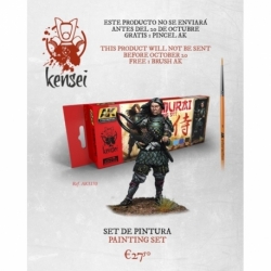 Set De Pintura Samurai