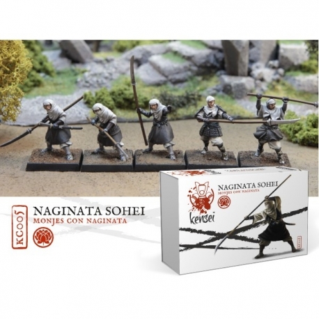 Naginata sohei - Monjes con naginata