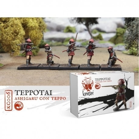 Teppotai - Ashigaru con teppo