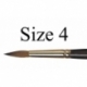 Pincel Da Vinci Serie 1526Y No4