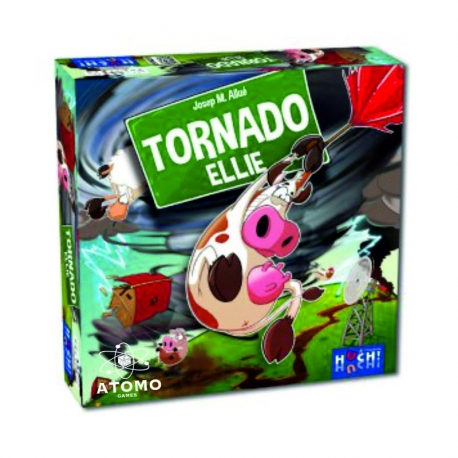 Juego de mesa familiar Tornado Ellie de Átomo Games y Huch!