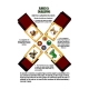 Juego de cartas Animalix de habilidad y destreza visual para niños
