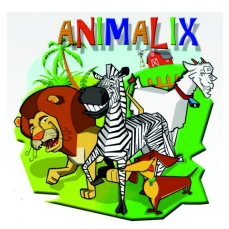 Juego de cartas Animalix de habilidad y destreza visual para niños