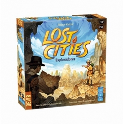 Lost Cities - Explorers 2018 is a card game for 2 players of simple mechanics that you can not stop playing